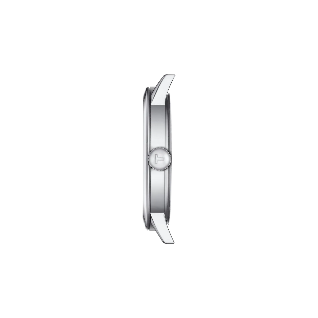 Profile view of the watch case Tissot Classic Dream 42mm