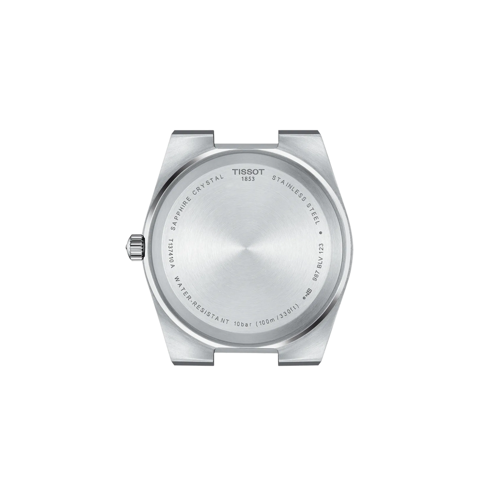 Back view of the watch case Tissot PRX 40mm