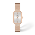 Front view of the watch Tissot SRV 30mm with shadow