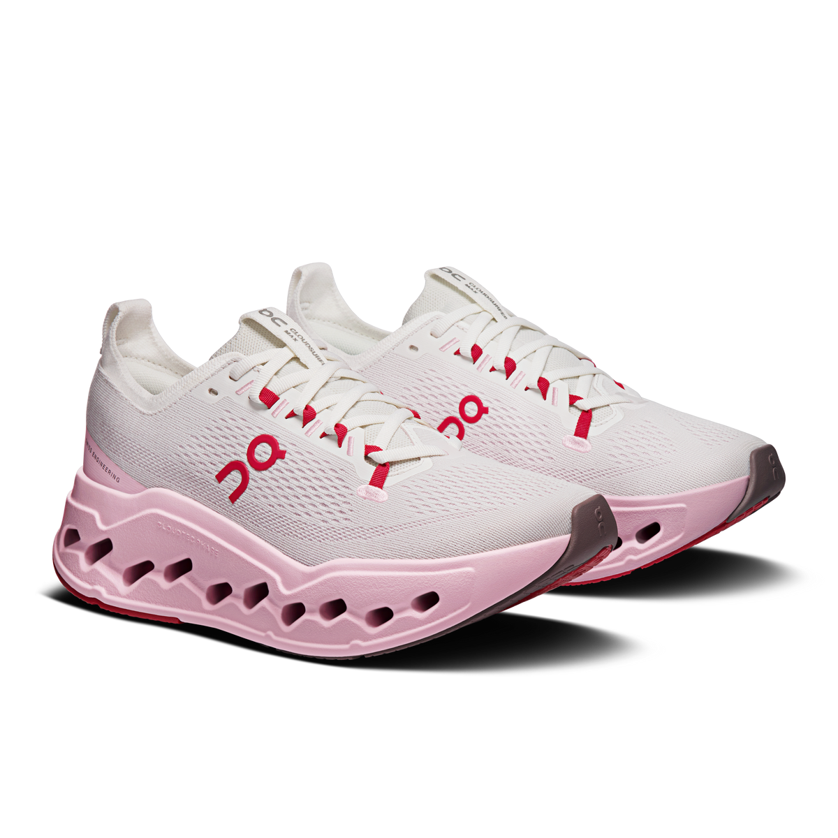On Cloudsurfer Max Ivory & Peony Women - 6