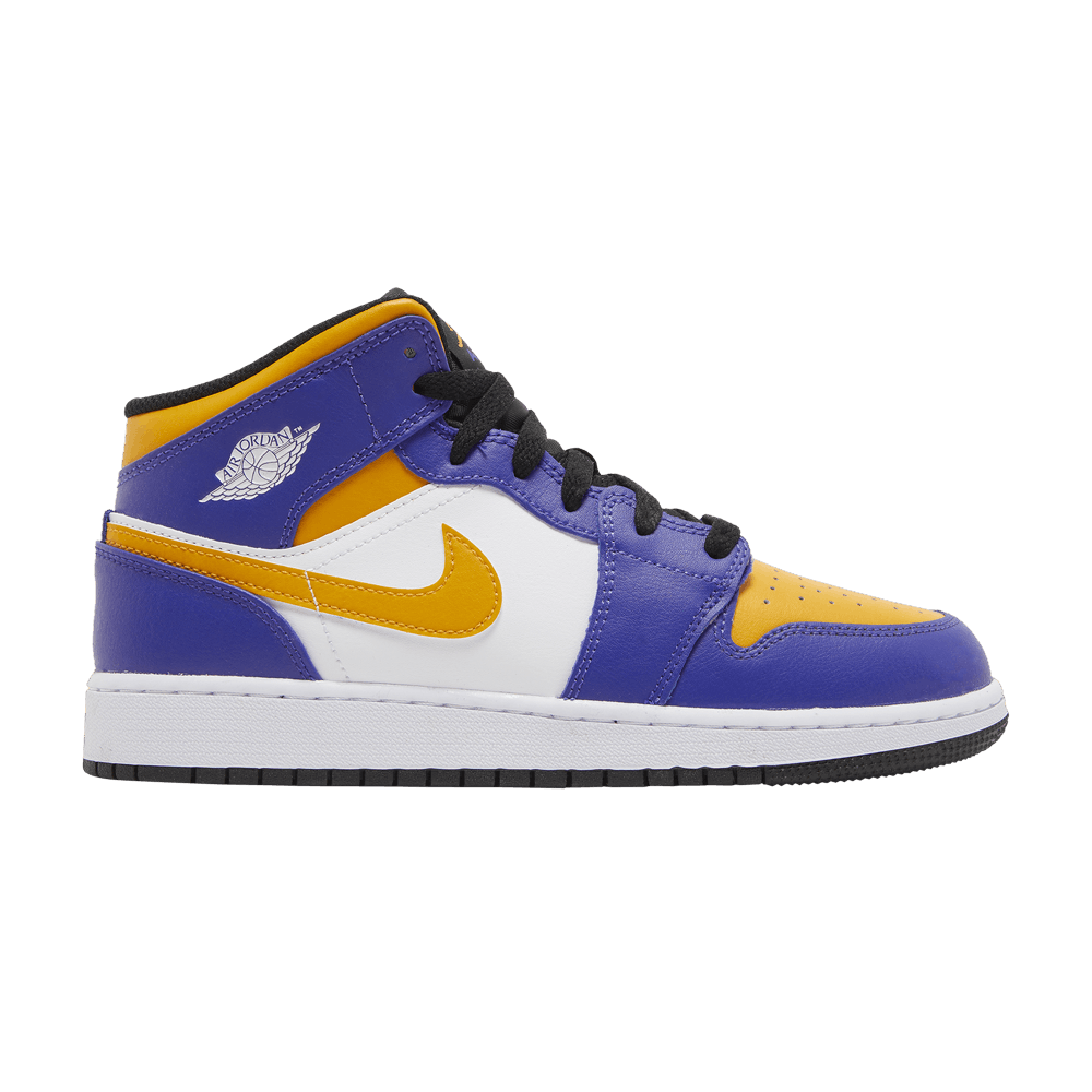 Air Jordan 1 Mid GS - Lakers