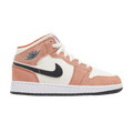 Air Jordan 1 Mid SE GS - Orange Suede