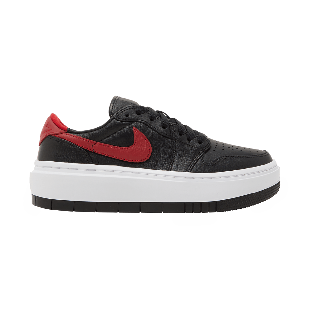 Wmns Air Jordan 1 Elevate Low - Black Gym Red