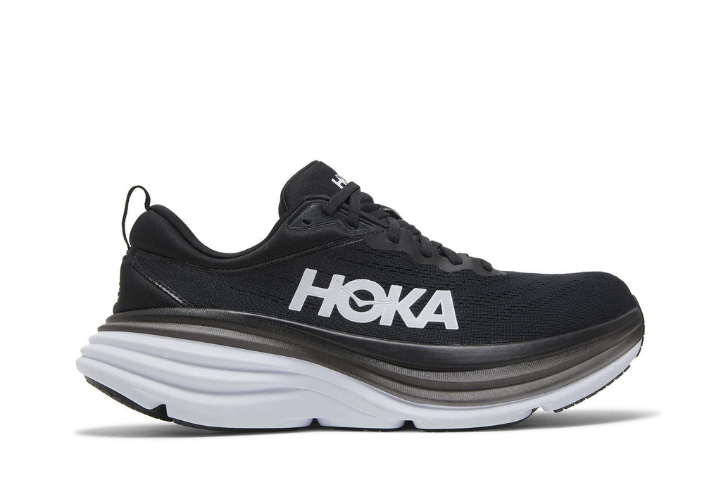 Hoka One One Bondi 8 - Black White