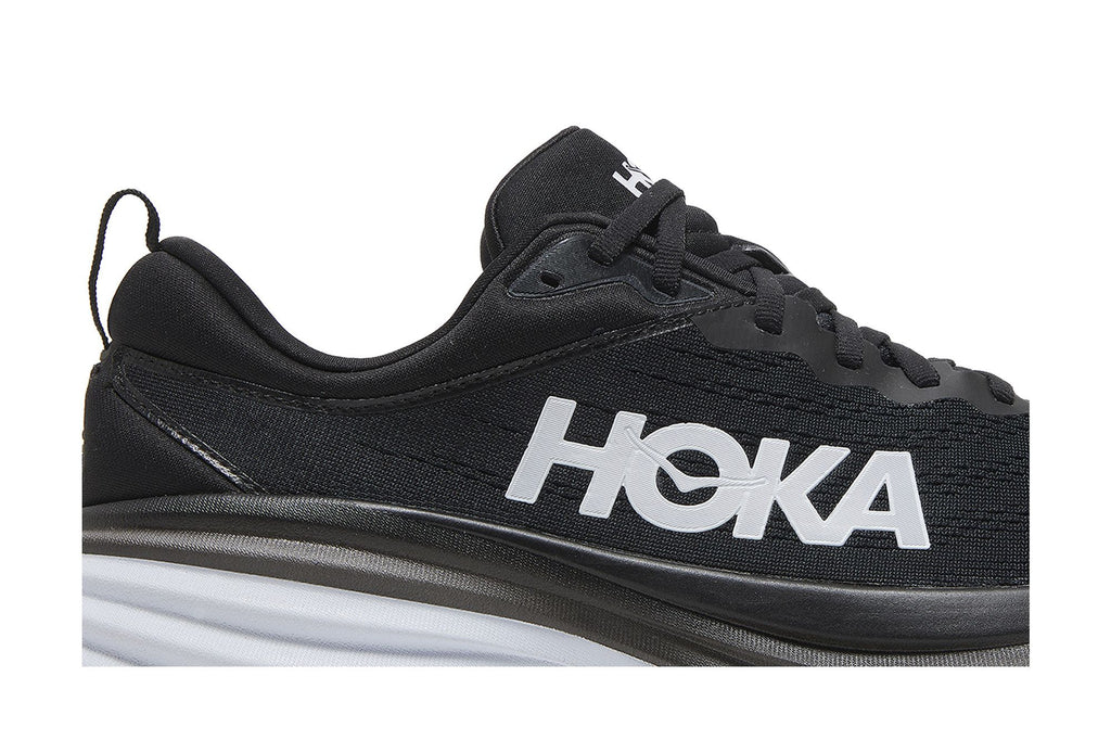 Hoka One One Bondi 8 - Black White