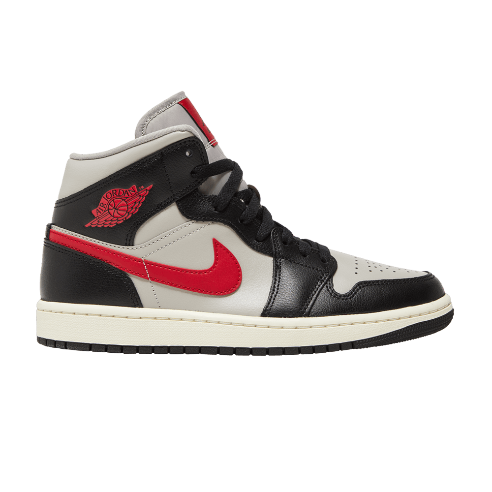Wmns Air Jordan 1 Mid - Black College Grey