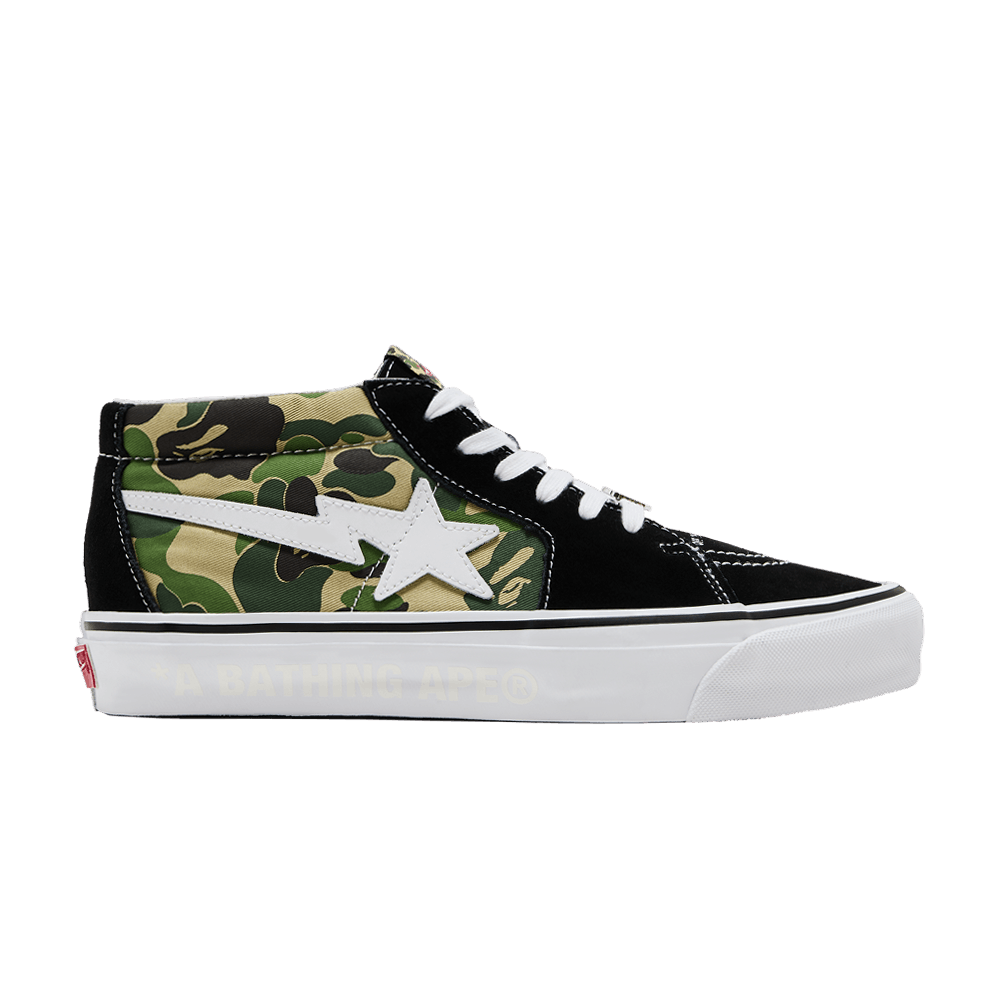 BAPE x Vans Sk8-Mid 83 - ABC Camo