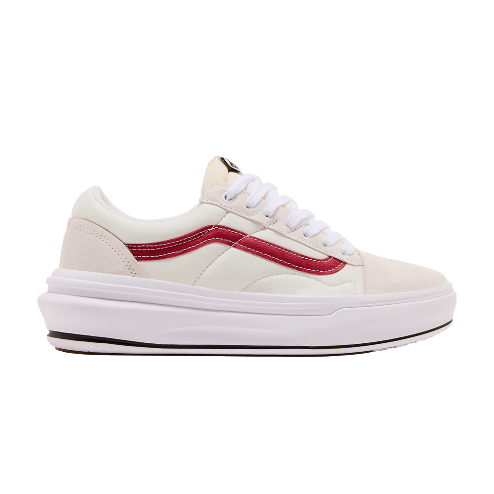 Vans Old Skool Overt ComfyCush - White Red