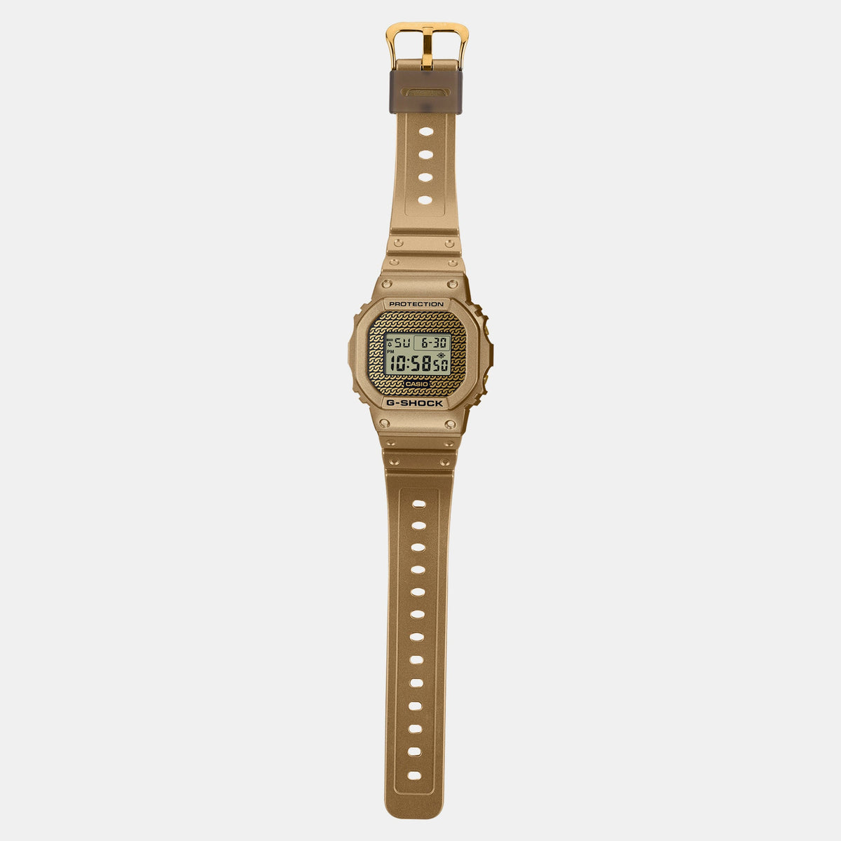 Casio G-Shock Men Quartz Brown Dial Digital Resin Watch G1268 - 5