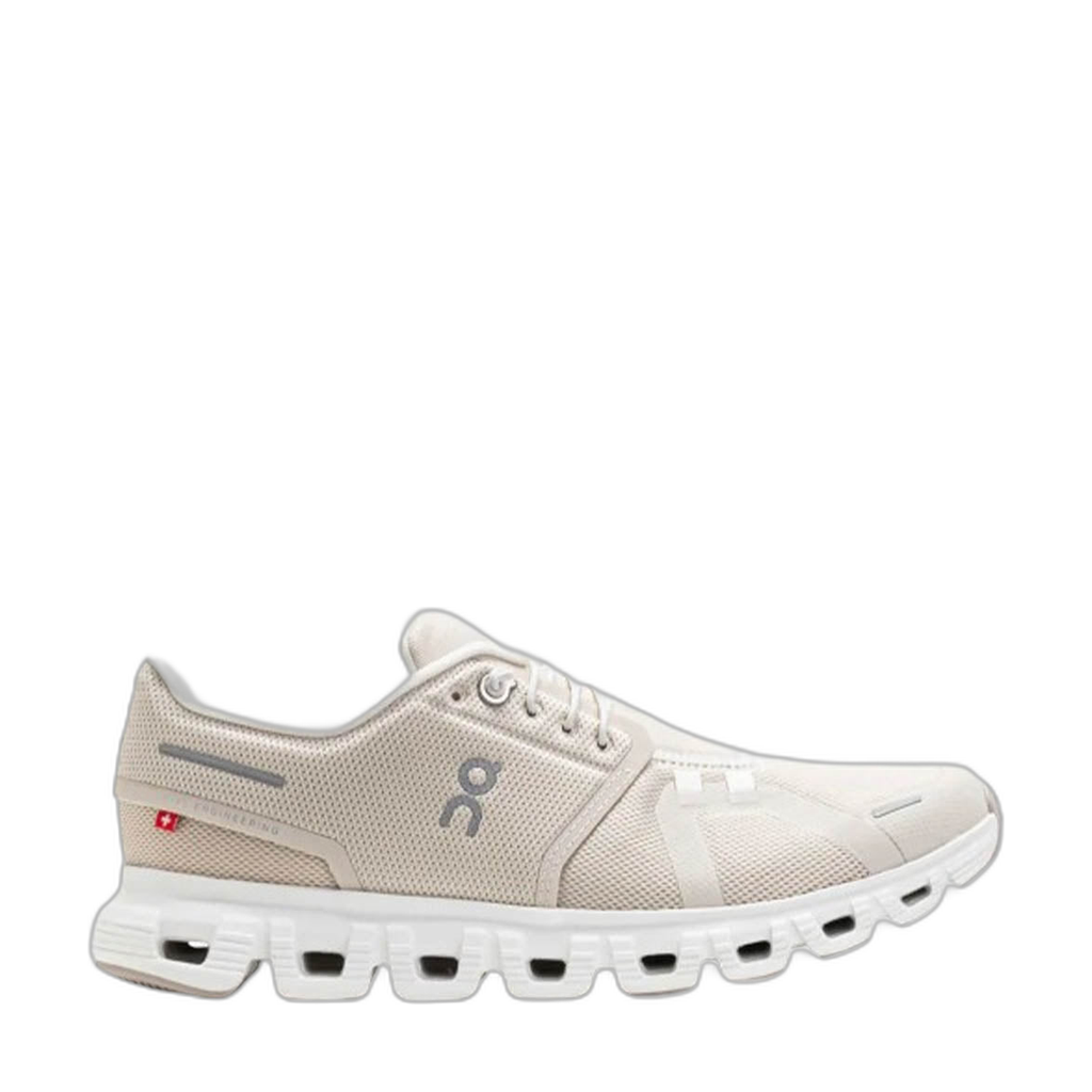 On Running Cloud 6 - Pearl White (Women's)