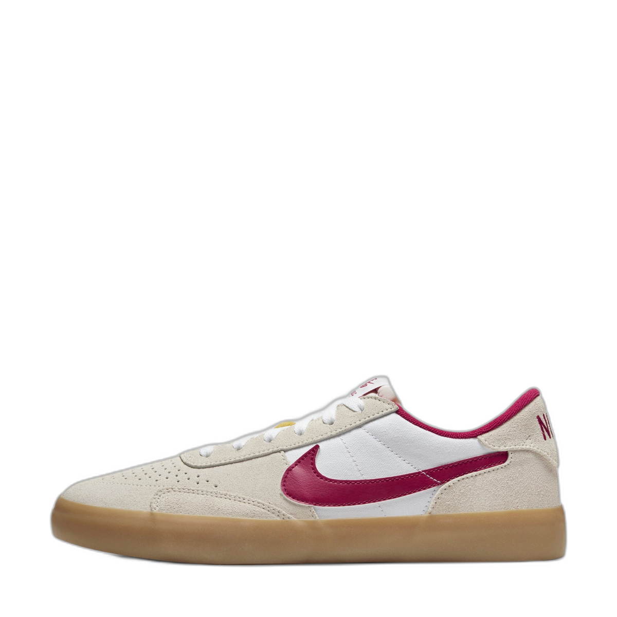 NIKE SB HERITAGE VULC Sneakers For Men - white/red