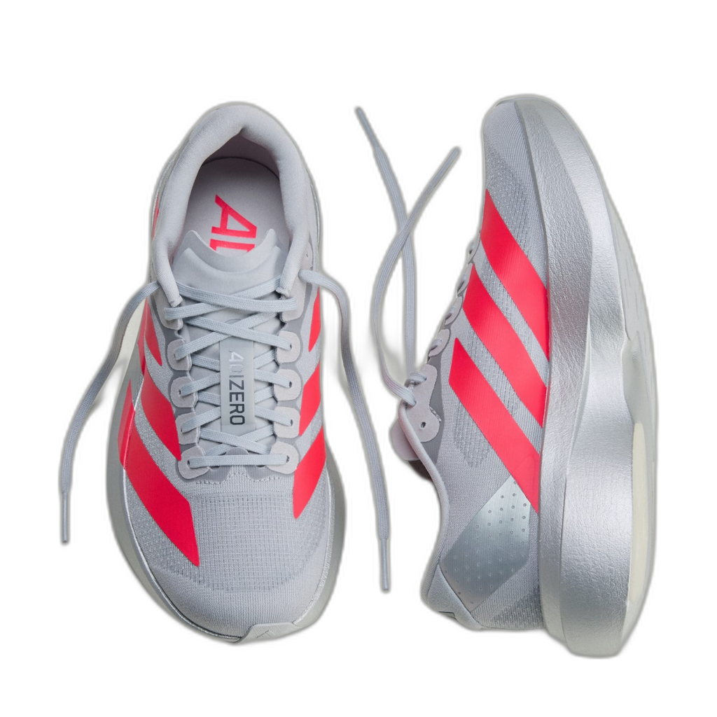 Adidas adidas Adizero Evo SL - Silver Metallic Lucid Red (Women's)