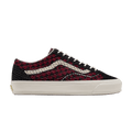 Vans Premium Old Skool - Knit Pack - Geo Check Bordeaux Red
