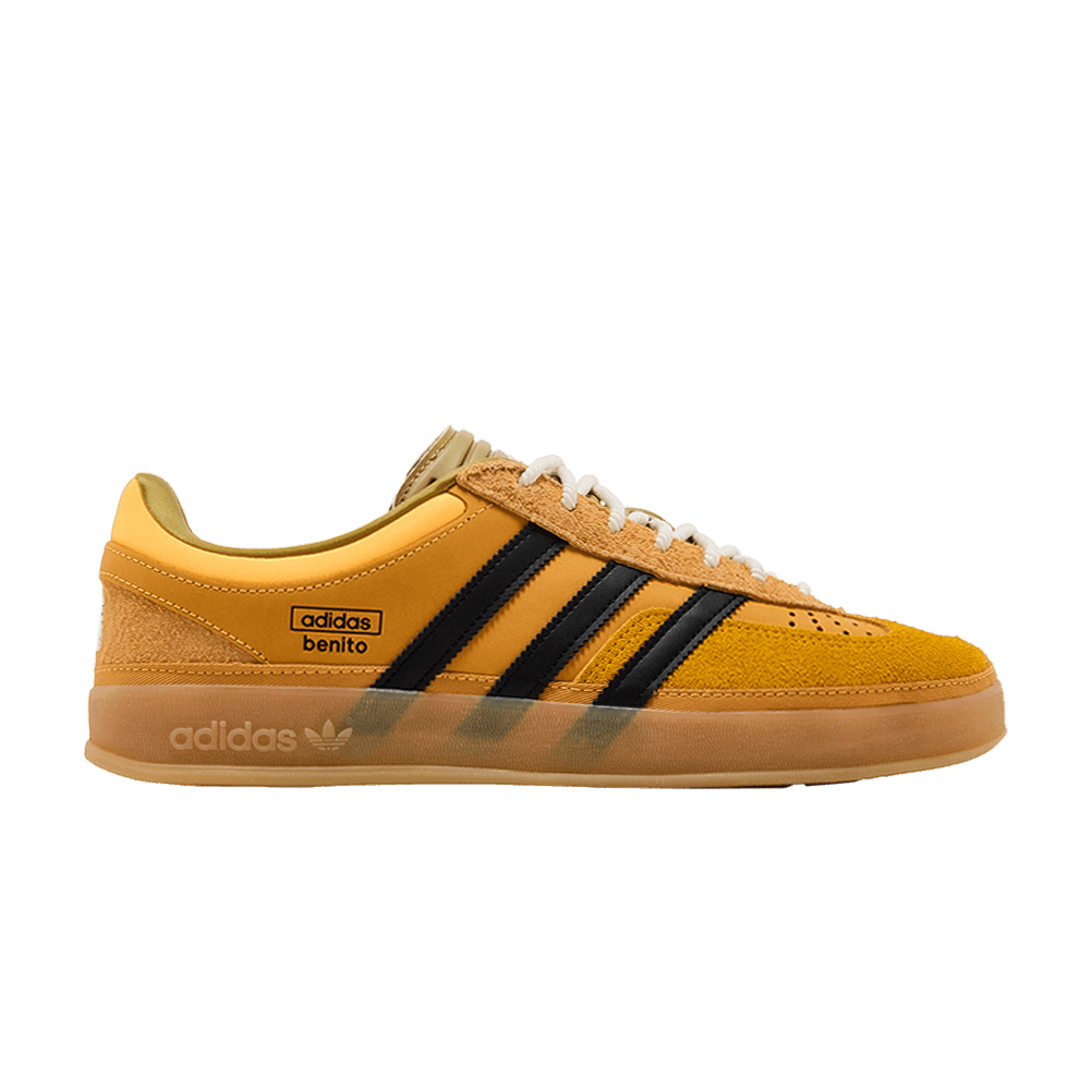 Bad Bunny x adidas Gazelle Indoor - Solar Gold Core Black