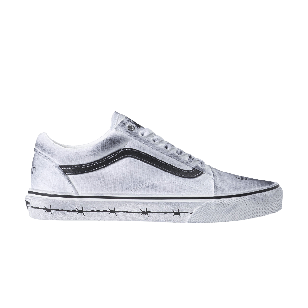 Travis Barker x Vans Old Skool - White