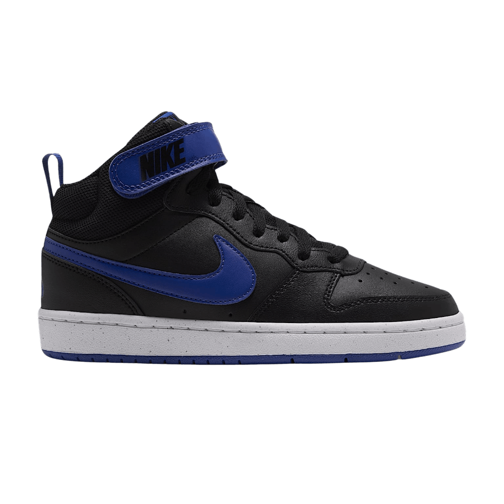 Nike Court Borough Mid 2 GS - Black Game Royal