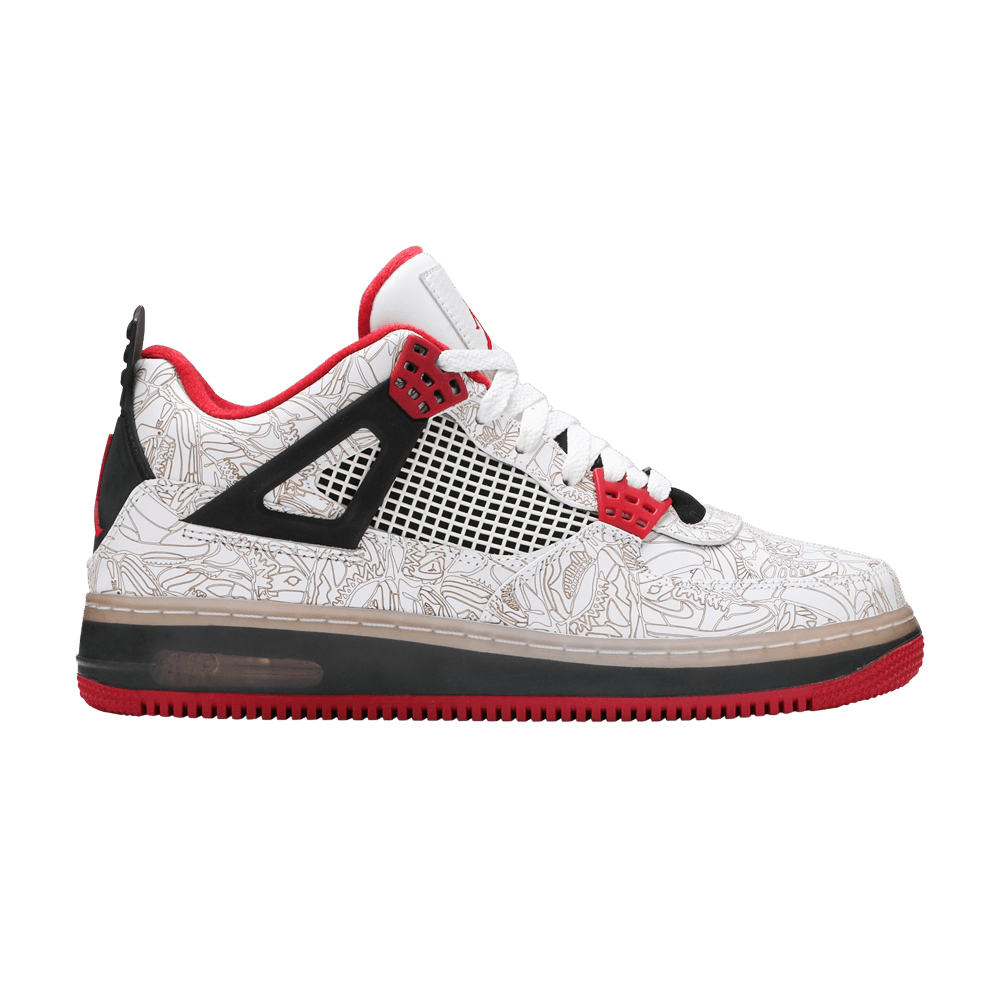 Air Jordan Fusion 4 Premier - White Laser