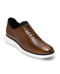 Cole Haan Men's 2.Zerogrand Laser Wing Oxford Shoes - British Tan, Ivory
