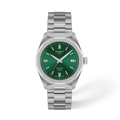 Front view of the watch Tissot PRC 100 Solar 34mm with shadow
