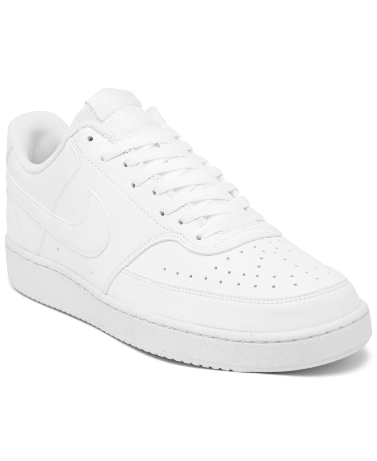 Nike Men's Court Vision Low Next Nature Casual Sneakers - White