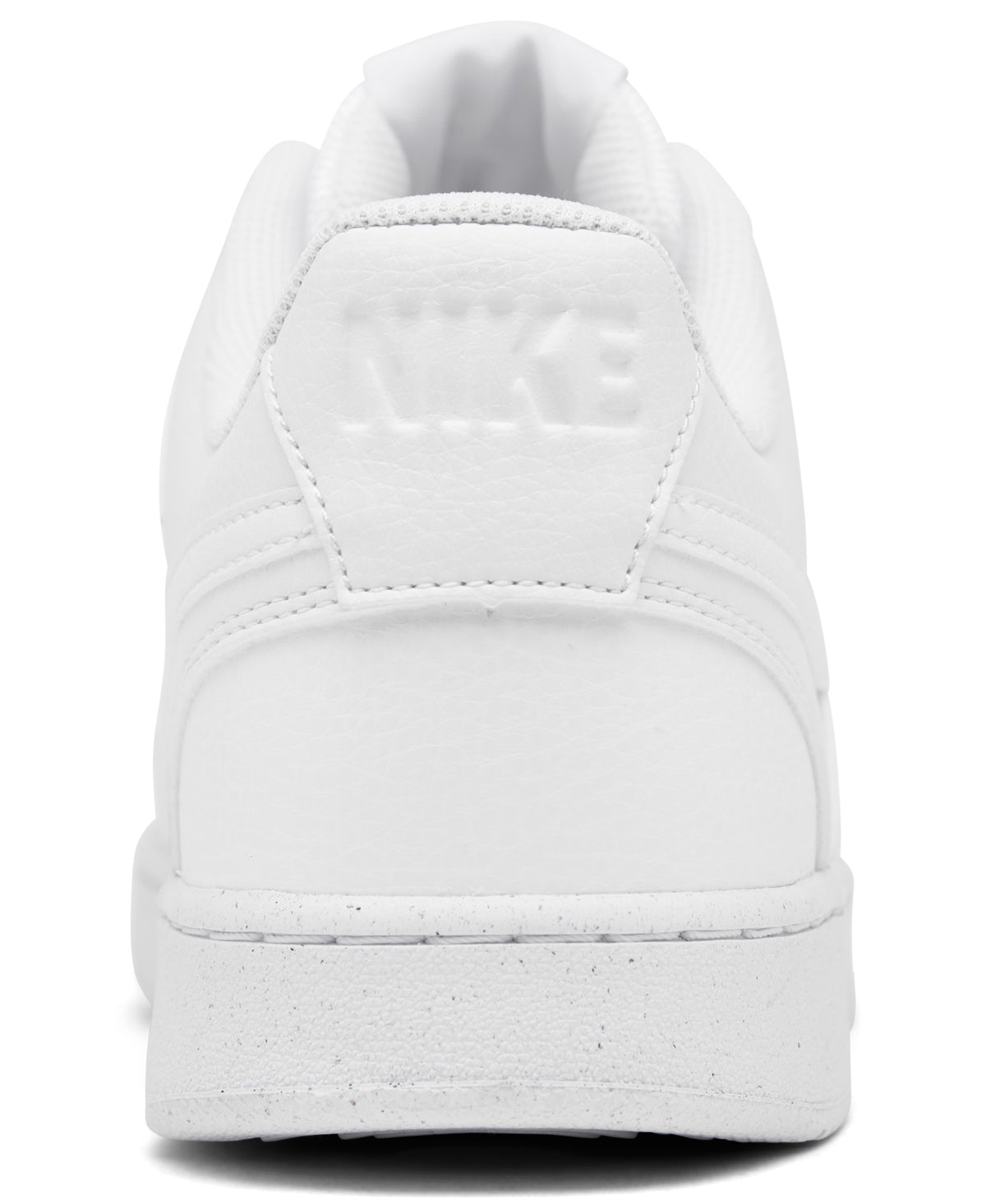 Nike Men's Court Vision Low Next Nature Casual Sneakers - White - 3