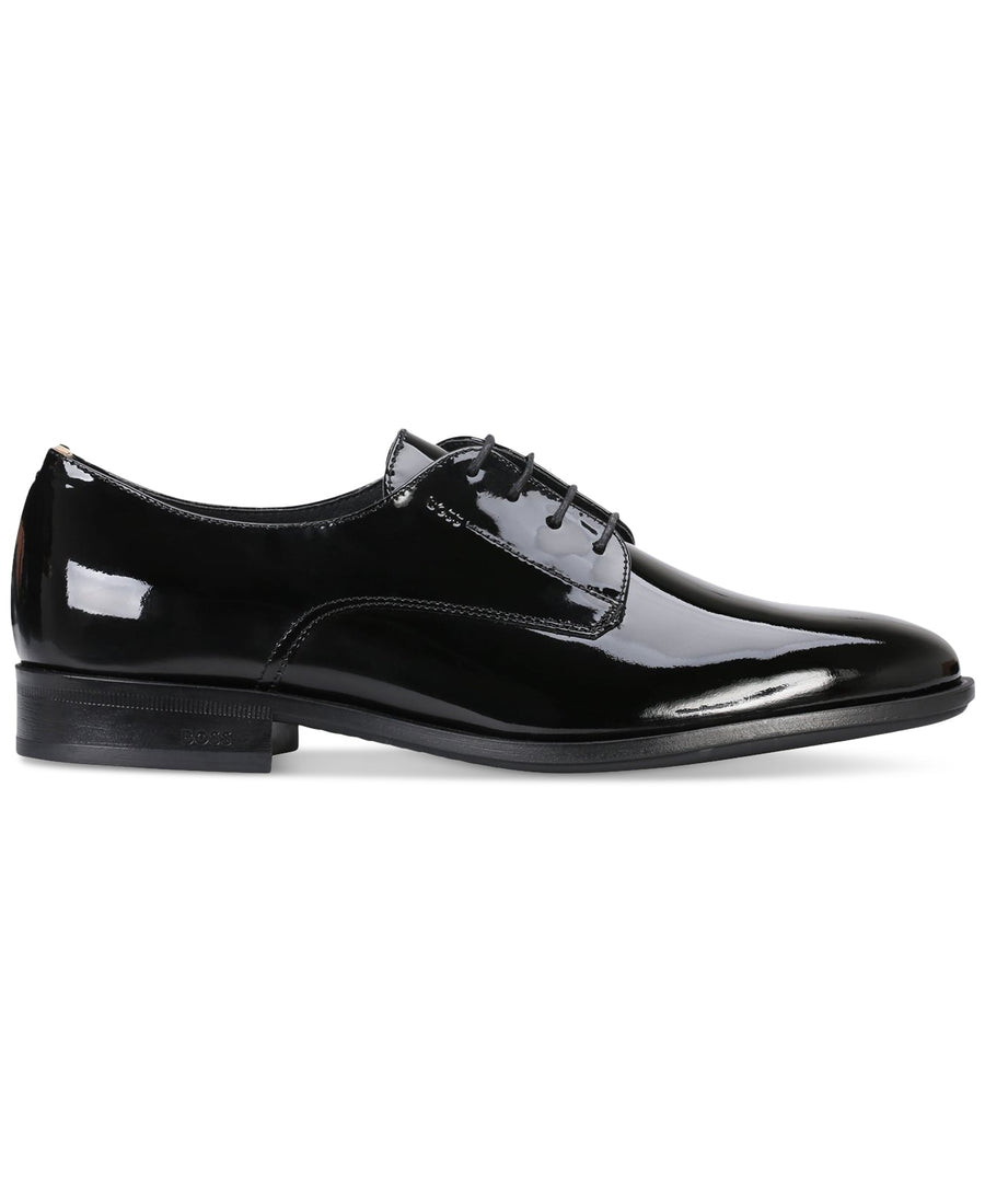 Hugo Boss Men's Colby Derby Patent Leather Dress Shoes