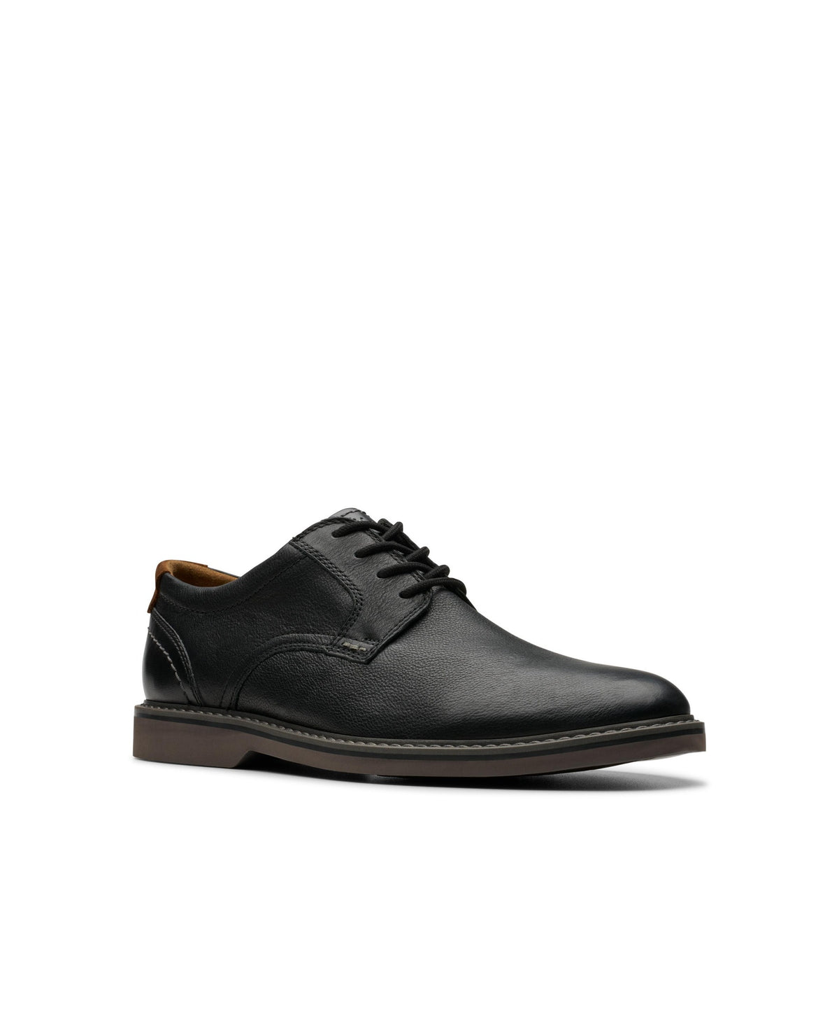 Clarks Collection Men's Radcliff Low Shoes - Black Leather