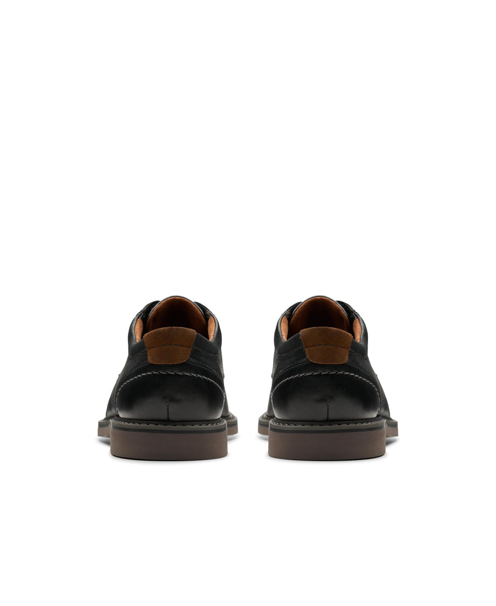 Clarks Collection Men's Radcliff Low Shoes - Black Leather - 3