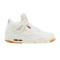Levi's x Air Jordan 4 Retro - White Denim