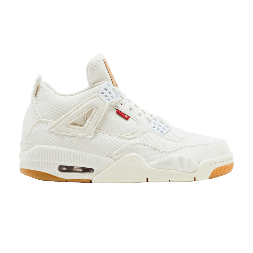 Levi's x Air Jordan 4 Retro - White Denim