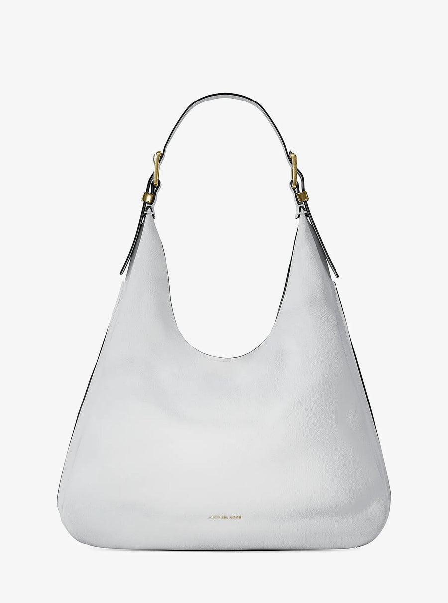 Michael Kors Nolita Large Pebbled Leather Hobo Shoulder Bag