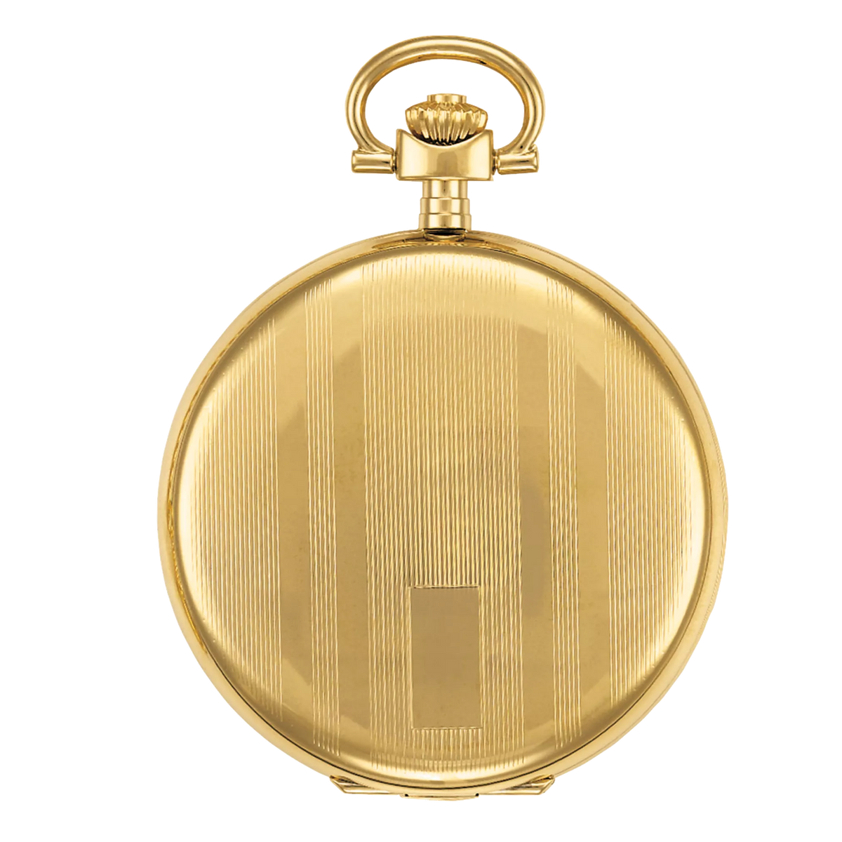Front view of the watch Tissot Savonnette 48.5mm with opened