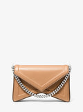 Michael Kors Manhatta Medium Leather Bag - Suntan
