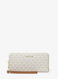 Michael Kors Large Logo Continental Wallet - Vanilla