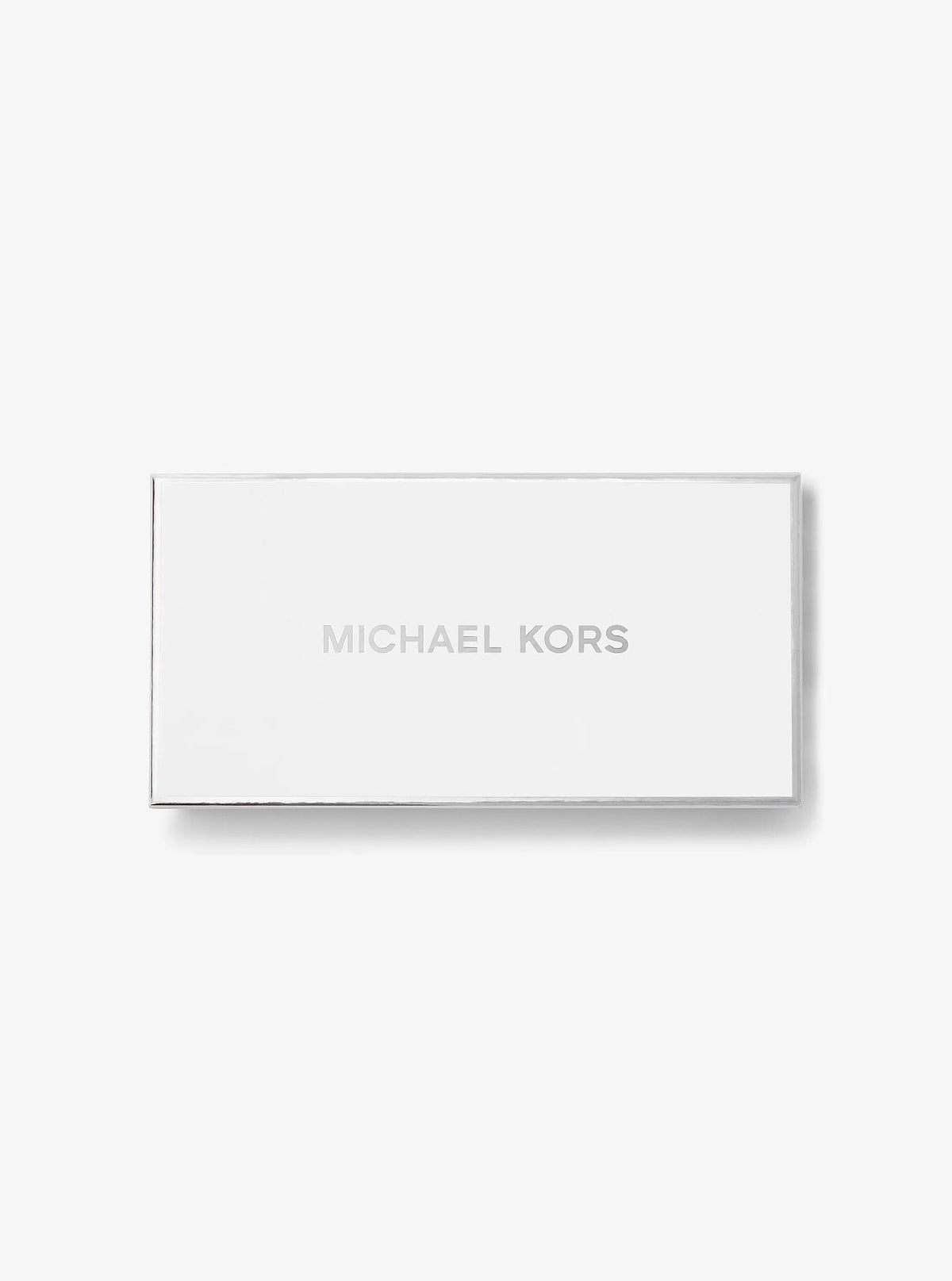 Michael Kors Jet Set Large Signature Logo Snap-Front Wallet - Vanilla/Acorn - 4