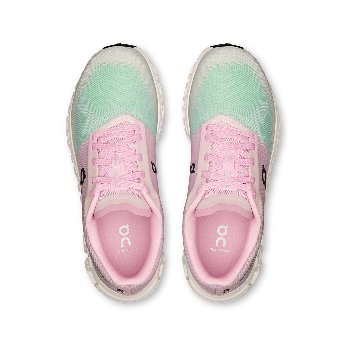 On Cloud 6 Push Honeydew & Petal Women - 2