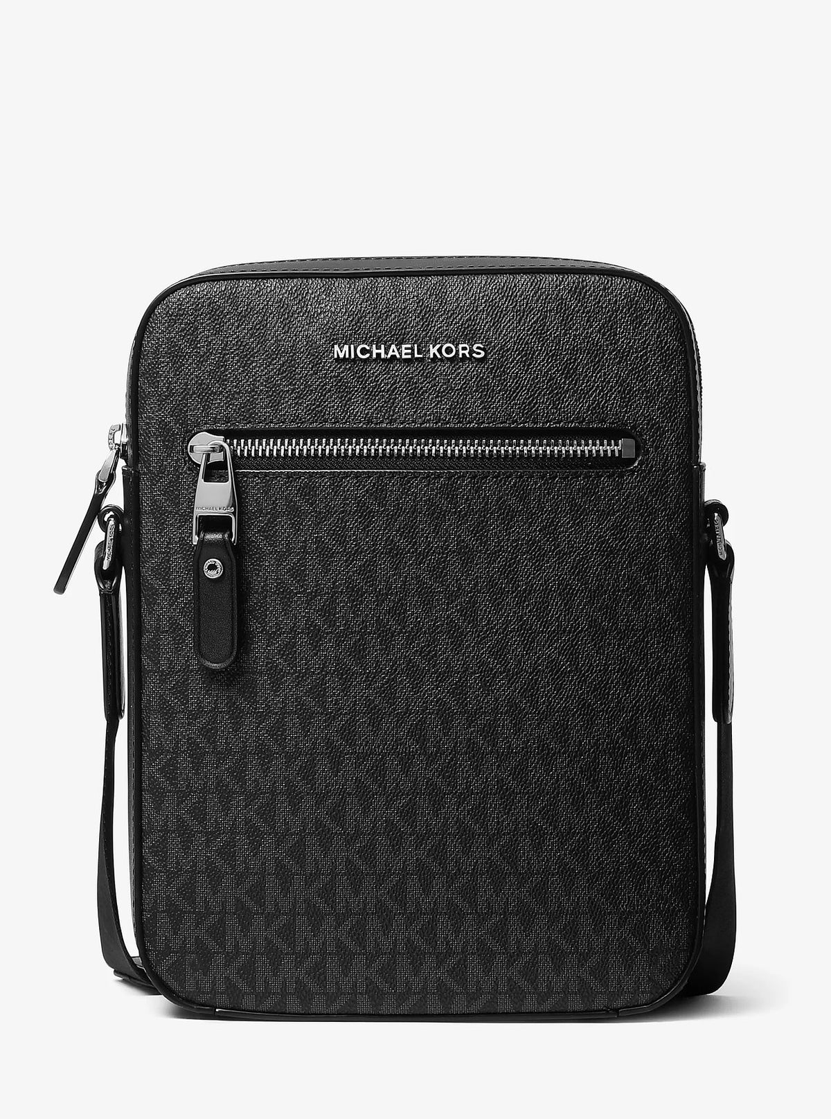 Michael Kors Henry Logo Flight Bag - Black