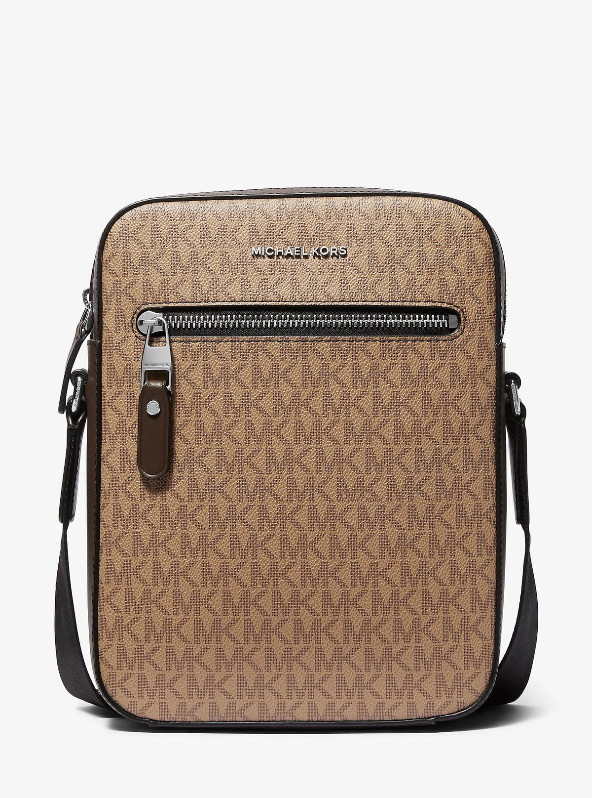 Michael Kors Henry Logo Flight Bag - Husk