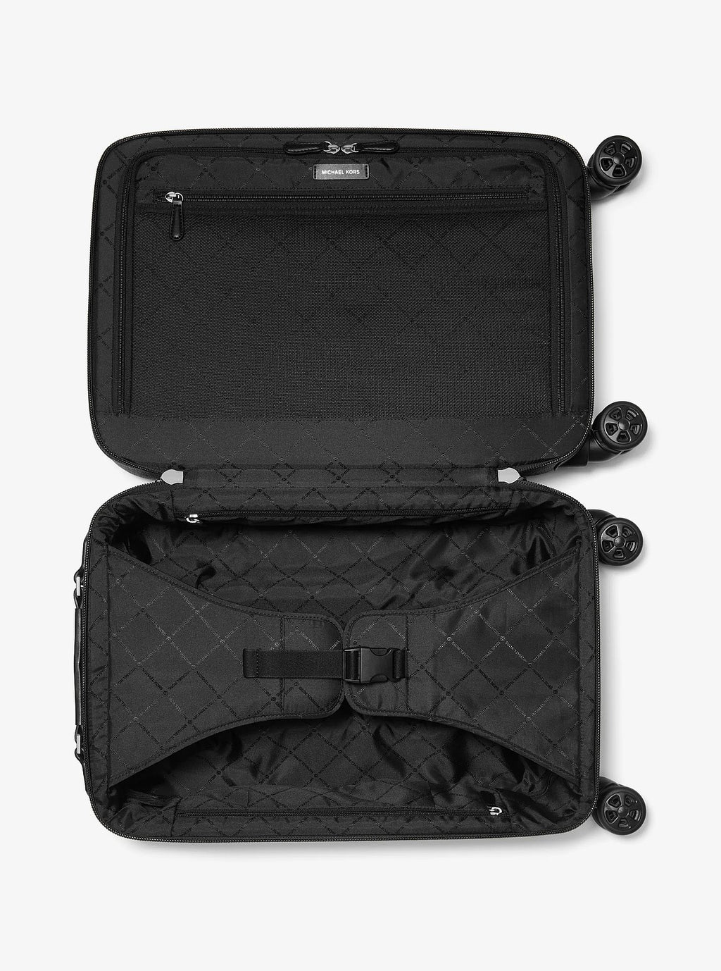 Michael Kors Signature Logo Small Suitcase - Black - 2
