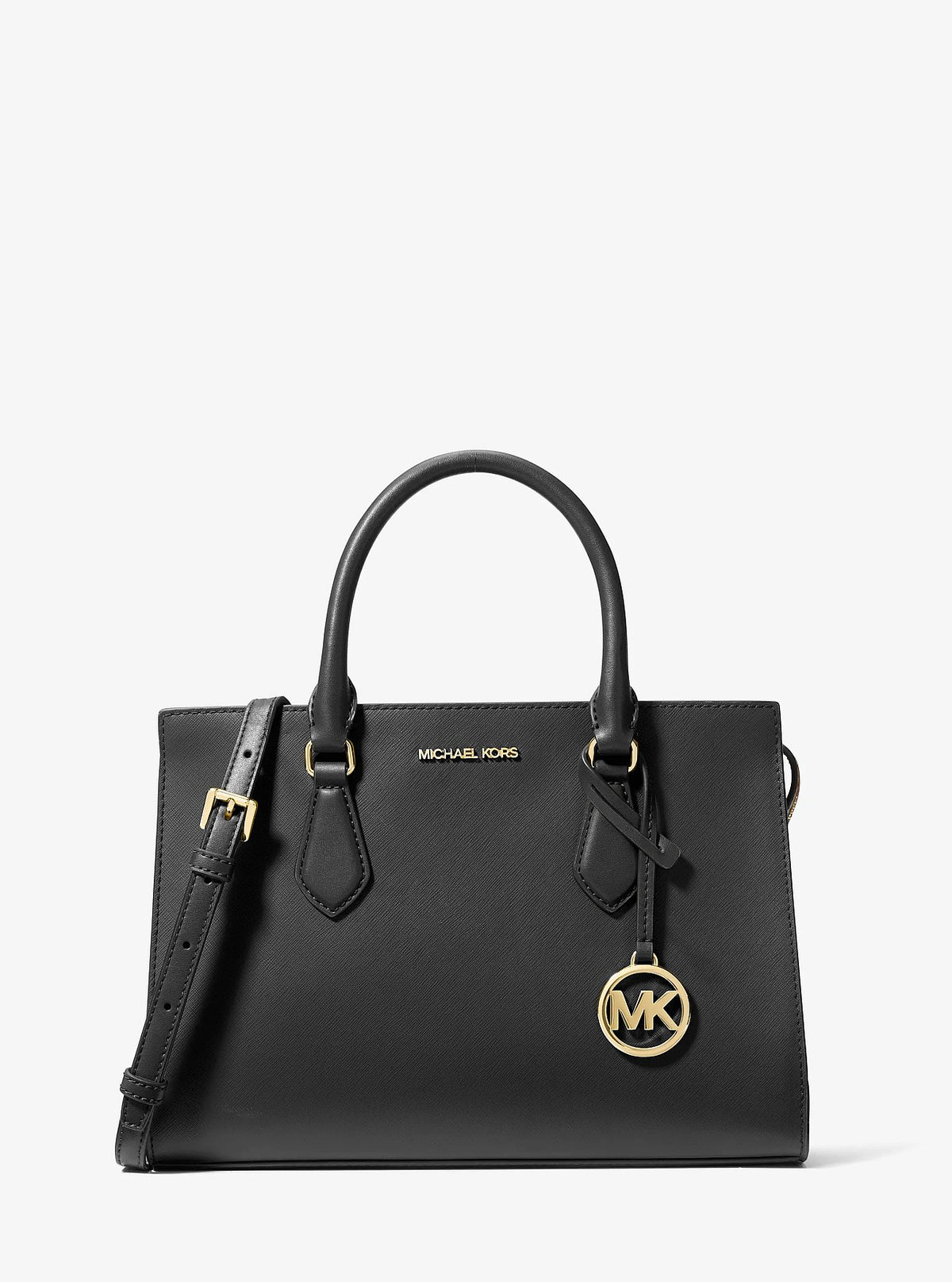 Michael Kors Sheila Medium Satchel - Black
