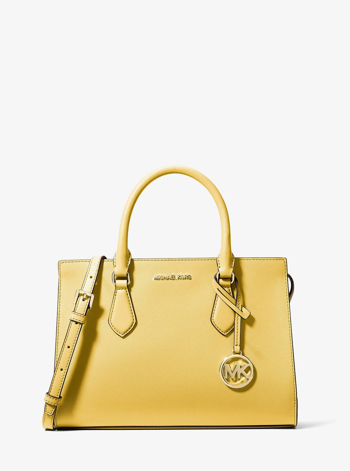 Michael Kors Sheila Medium Satchel - Daisy Yellow