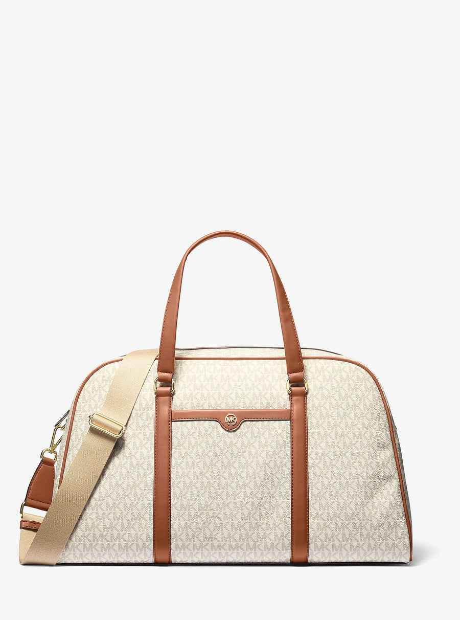 Michael Kors Jet Set Travel Extra-Large Signature Logo Weekender Bag