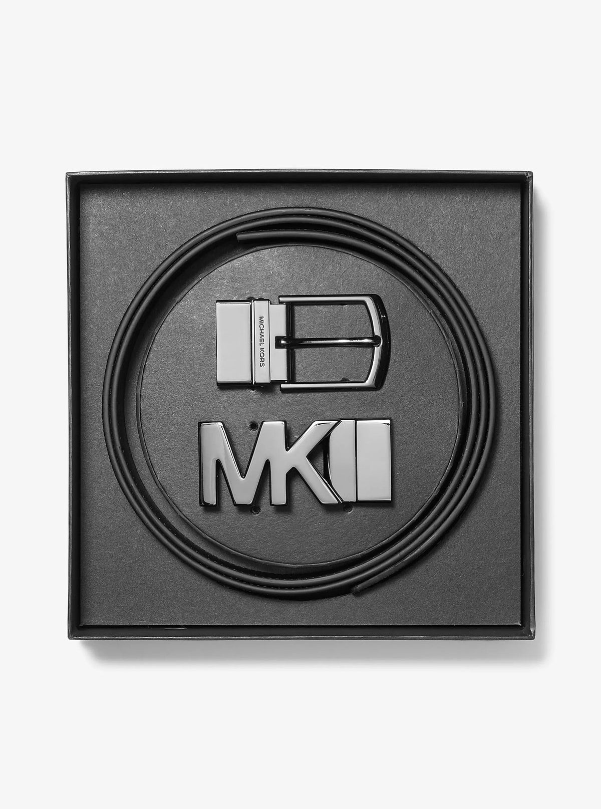 Michael Kors 4-in-1 Signature Logo Belt Box Set - Black - 5