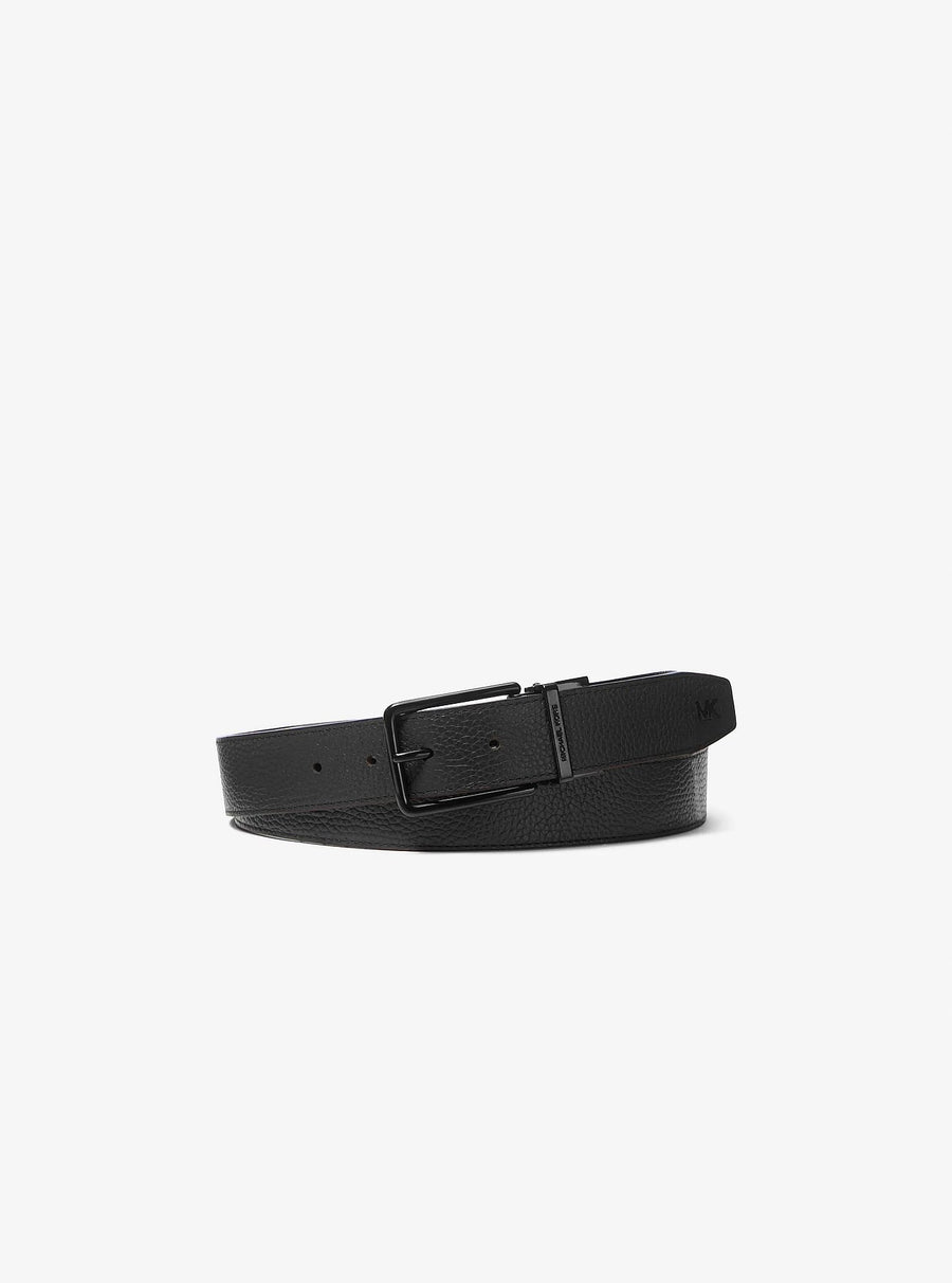 Michael Kors Reversible Pebbled Leather Belt