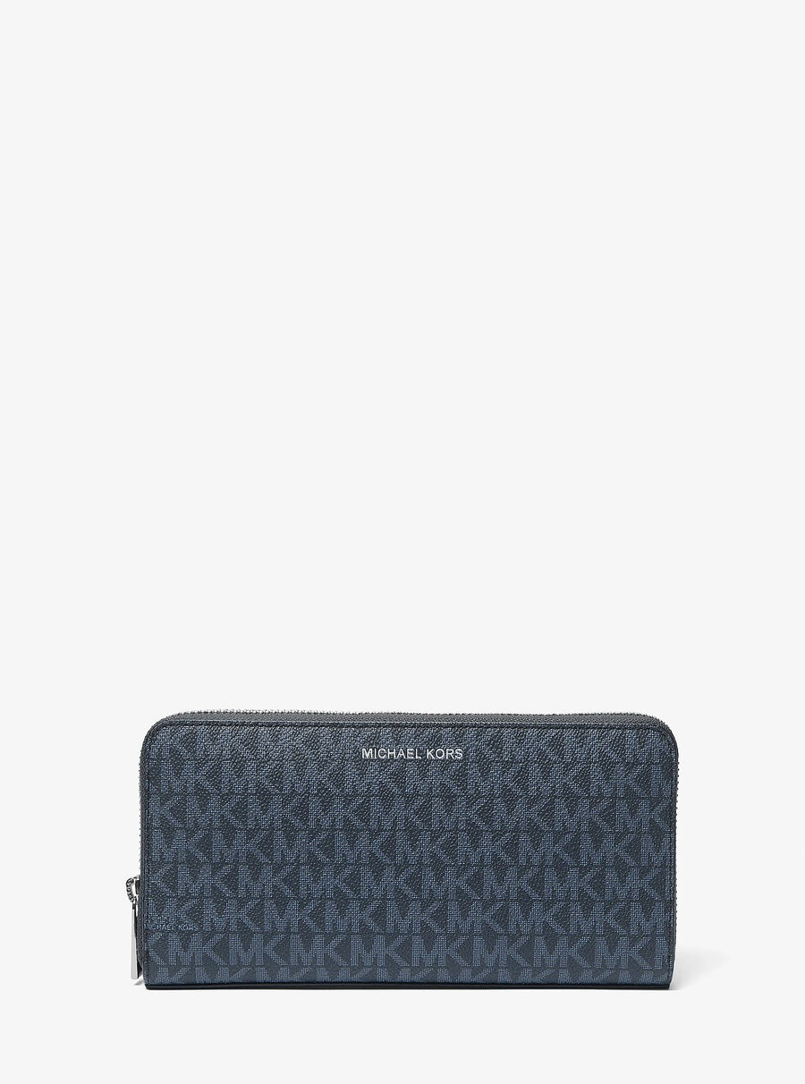Michael Kors Cooper Logo Zip-Around Wallet