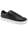 KARL LAGERFELD PARIS Men's Avenix Low Profile Embossed Logo Sneakers - Black