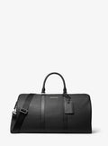 Michael Kors Cooper Pebbled Leather Duffel Bag - Black