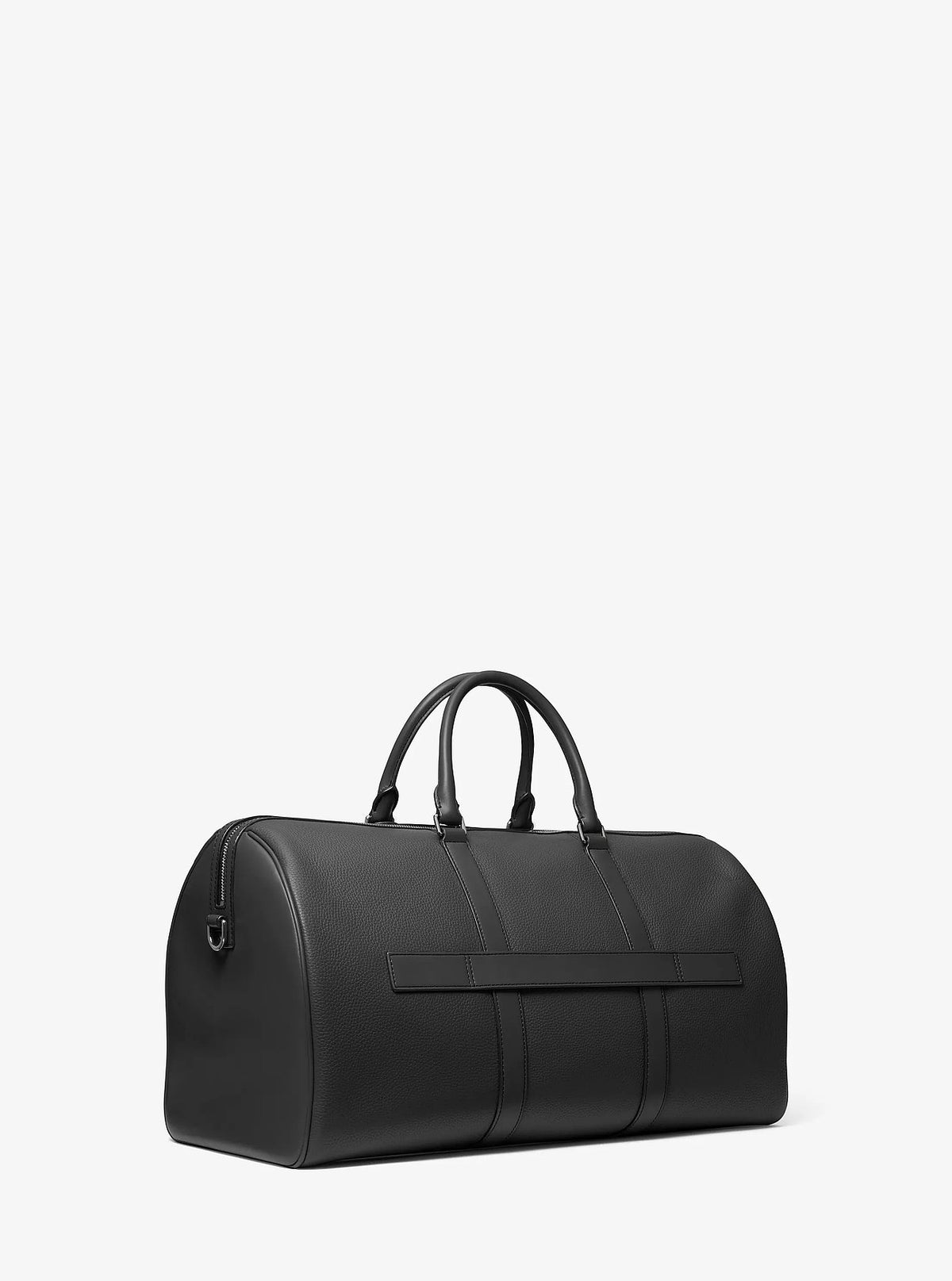 Michael Kors Cooper Pebbled Leather Duffel Bag - Black - 3