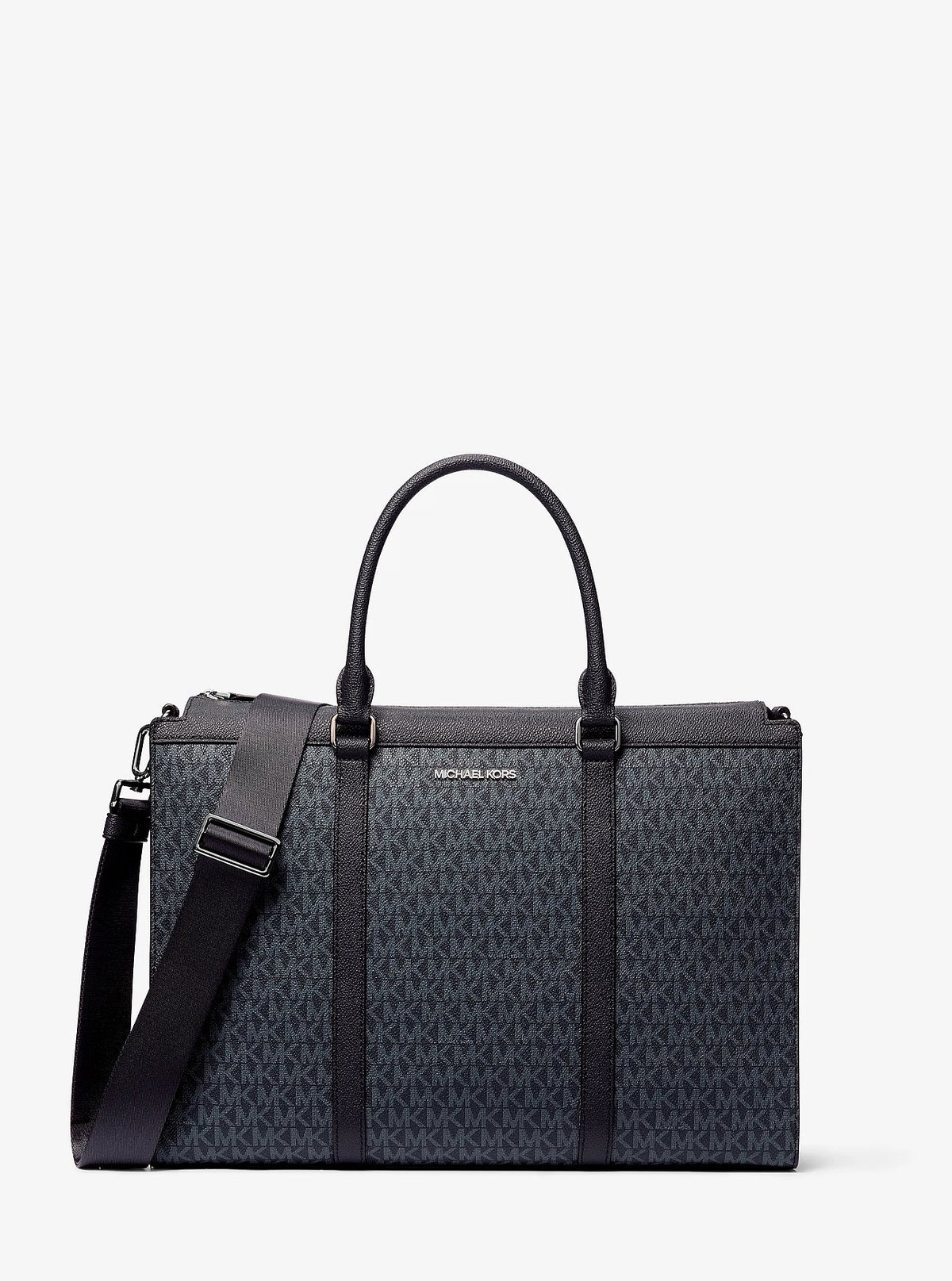 Michael Kors Cooper Signature Logo Briefcase - Admrl/Plblue