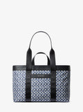 Michael Kors Lautner Logo Print Tote Bag - Navy